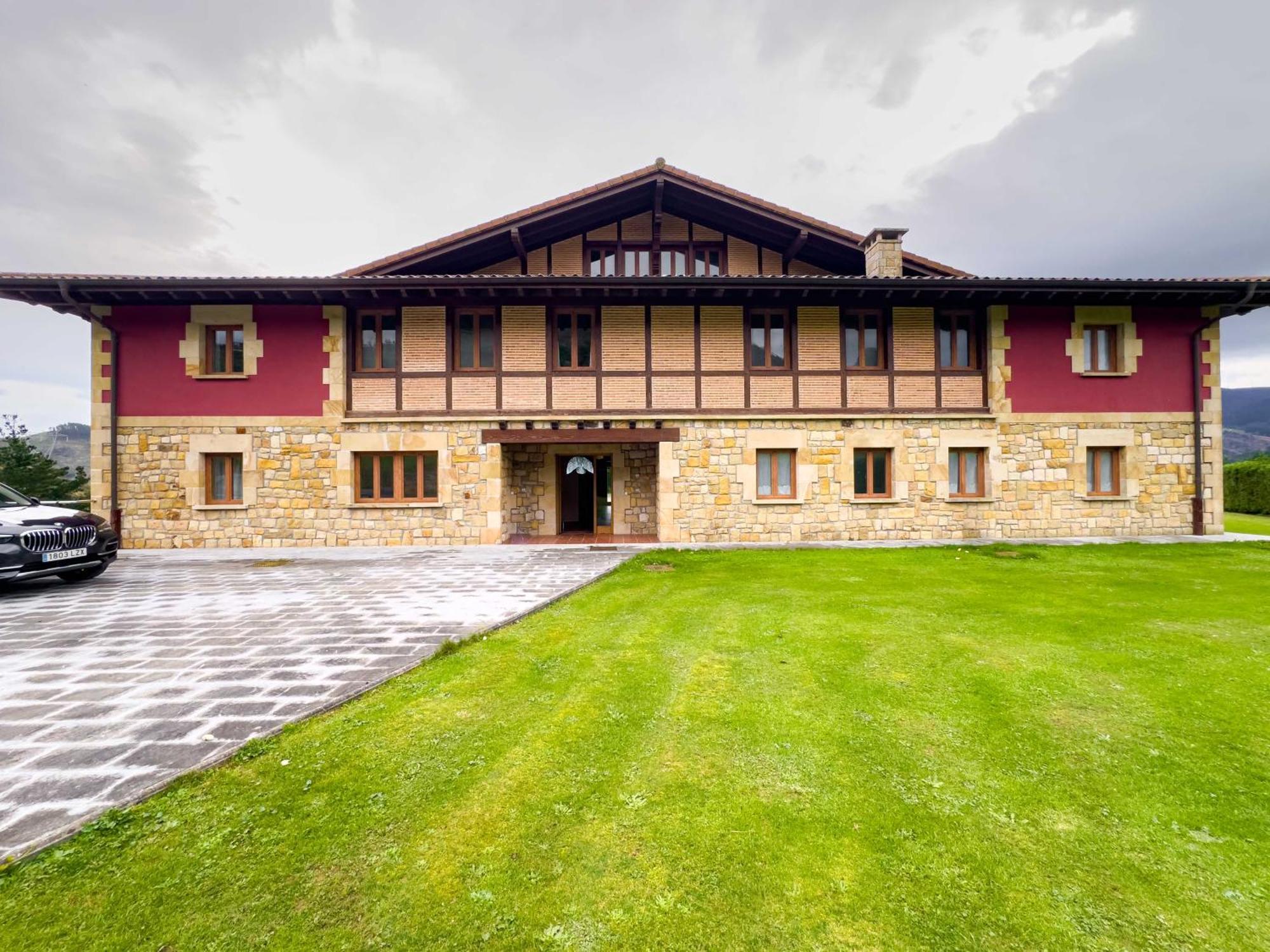 Amplia Casa Rural En Entorno Natural Ziortza-Bolibar Exterior photo